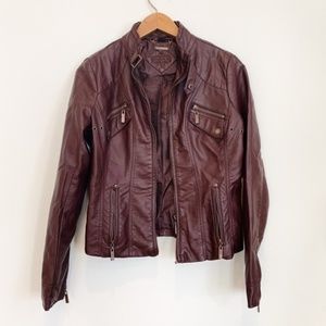 Jou Jou Vegan Leather Jacket